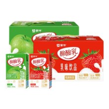 多人团：蒙牛 酸酸乳 原味/草莓味/凤梨味 250ml*24盒