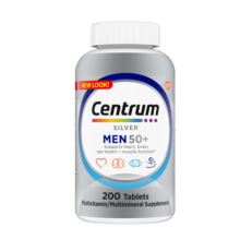 善存（Centrum）男士复合维生素200粒中老年50+银片 补充维生素C、B等多维矿物质