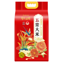 plus会员:圣上用膳 五常大米10斤*5袋 24年新米50斤 年货节福利 哈尔滨特产箱装发货