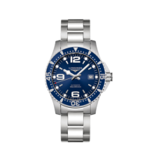 浪琴（LONGINES）瑞士手表 康卡斯潜水系列 机械钢带男表L37424966