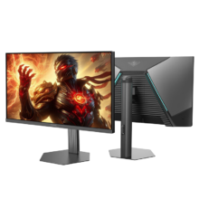 SANC盛色24.5英寸2K超频320Hz FastIPS显示器1ms 硬件低蓝光 耳机挂架小夜灯 升降支架电竞电脑屏幕D55