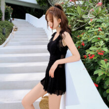 游泳衣女2025新款连体保守显瘦性感高级感大码游泳馆专用温泉泳装