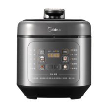美的（Midea）电压力锅电高压锅电饭锅电饭煲新款0涂层系列家用双胆多功能不锈钢智能微压大容量3-10人煲汤煮饭 【少盐提鲜】0涂层不锈钢汤胆 5L
