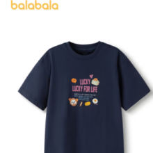 2025夏季新款！BALABALA 巴拉巴拉 儿童短袖t恤