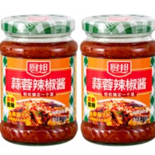 厨邦 蒜蓉辣椒酱 210g*2