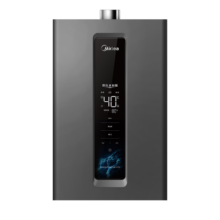 美的（Midea）16升燃气热水器天然气热水器增压水伺服变频恒温强排节能安全智能WIFI上门安装RF3【国补立减15%】 16L 增压水伺服RF3 天然气