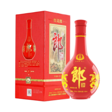 郎酒 高度白酒舍得 董酒组合装 搭配 送礼 53度 500mL 2瓶 红花郎十