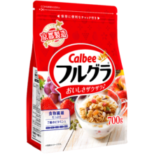 卡乐比（Calbee）经典水果燕麦片600g 日本原装进口食品 营养早餐 即食零食 代餐