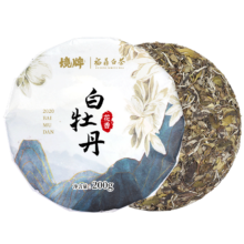 董德（DONGDE）福鼎白茶花香白牡丹2020春茶饼200g老白茶棉纸茶叶自己喝口粮茶