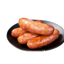 锋味街 黑猪肉烤肠 到手16根 原味1盒+黑椒味1盒