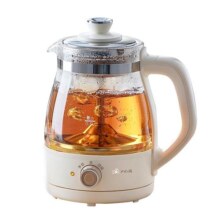 小熊煮茶器家用办公室小型喷淋式煮茶器电茶炉养生壶蒸汽玻璃茶壶