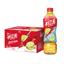 统一 冰红茶（柠檬味红茶饮料） 500ml*15瓶 整箱装 新旧包装交替发货