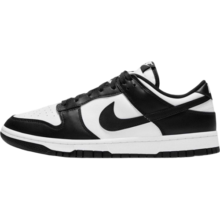 nike耐克Dunk Low GS男女新款低帮防滑轻便耐磨复古休闲运动板鞋 CW1590-100 【黑白熊猫dunk】 36