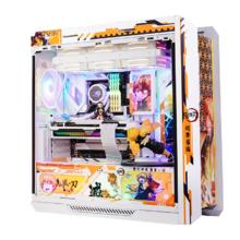 华硕 ASUS ROG玩家国度 太阳神机箱 GX601机箱电脑机箱/全套发光板/装饰灯板 粉色02（机箱 主题）