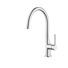 摩恩（MOEN）新莎曼系列精铜厨房水龙头 高抛冷热水洗菜盆水龙头 新款镀铬厨房龙头