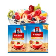 桂格即食冲饮纯燕麦片谷物原味速食营养1478g无白砂糖健身早餐20.9元 (券后省5)