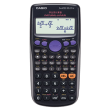 卡西欧（CASIO） 计算器学生用函数多功能科学计算机CPA注会初中大学考试高考FX-82ES 【智黑】函数计算器