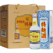 再降价、京东百亿补贴：泸州老窖 特曲 工农60 52度 浓香型白酒 500ml*6瓶 整箱装2666.17元 包邮（需领券）