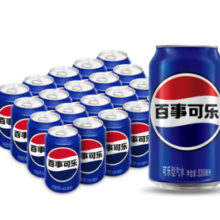 pepsi 百事 可乐  碳酸饮料 330ml*20听 两种包装随机发货