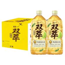 统一 百亿统一双萃鸭屎香味柠檬茶饮料1L*8瓶整箱