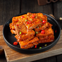 西安饭庄 孜然豆干220g*1盒