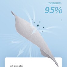 如喜N95级儿童款医用防护口罩3-6岁儿童款口罩灭菌独立装N95医用 临期 100只N95医用口罩儿童款（图案随机）