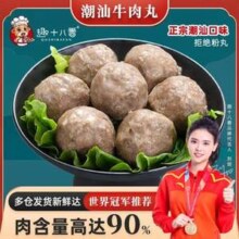 趣十八番 正宗手打潮汕牛肉丸牛筋丸1000g