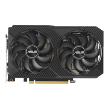 华硕（ASUS）Dual  RX 6500XT O4G V2 AMD RADEON RX 6500 XT电竞游戏专业独立显卡