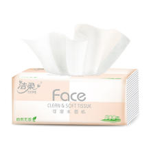 洁柔 抽纸 粉Face3层100抽30包 整箱