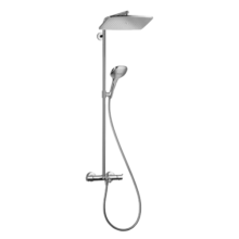 汉斯格雅（Hansgrohe）双飞雨360大方形顶喷恒温浴缸龙头淋浴花洒 26162007