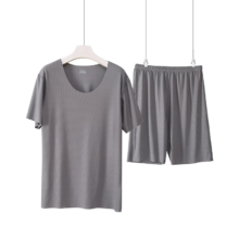 雅鹿 情侣 冰丝家居服套装 (上衣+裤子) × 2件