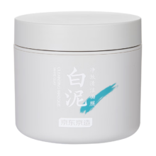 PLUS会员：京东京造 亚马逊白泥净致清洁面膜 135g*1瓶
