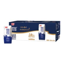 光明优加全脂纯牛奶200ml*24