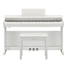 雅马哈（YAMAHA）升级款YDP165WH 白色88键重锤立式家用成年专业考级电钢琴