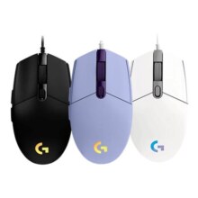 【自营】罗技G102二代有线机械按键电竞鼠标吃鸡压枪游戏RGB游戏