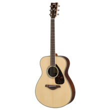 雅马哈（YAMAHA）FS830 原声款 实木单板 初学者民谣吉他40英寸吉它亮光原木色