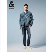 18日20点：JACK&JONES 杰克琼斯  弹力修身 牛仔裤男装225132035
