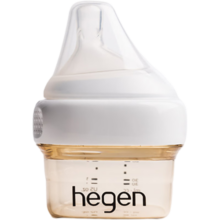 HEGEN海格恩奶瓶0-1个月60ml新生儿宝宝PPSU防胀气防呛仿母乳原装进口