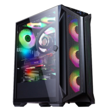 宁美（NINGMEI）i7 12700KF/14700KF/RTX5080 畅玩3A高画质游戏组装电脑电竞直播台式机设计渲染建模设计AIPC主机 配二 12700KF丨4060丨16G丨500G