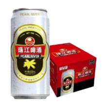 88vip、需福袋、珠江啤酒12度经典老珠江500ml*12瓶
