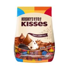 好时之吻kisses眩彩混合多口味糖果巧克力进口零食可可脂