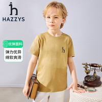 HAZZYS 男女童T恤短袖圆领衫（多色可选）