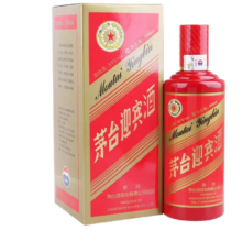 茅台 迎宾酒（中国红）2019年 酱香型白酒 53度 500ml 单瓶装