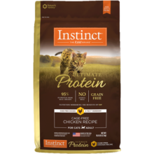 INSTINCT【防伪可查】百利无谷猫粮高蛋白鸡肉进口猫粮营养增肥成猫幼猫粮 优质蛋白 鸡肉全猫粮10磅/4.5kg