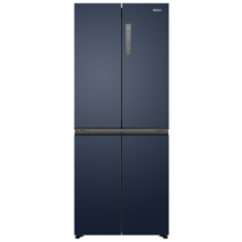 Haier【新品】海尔冰箱四开门十字双开门变频节能新一级能效风冷无霜超薄家用鲜派系列冰箱 国家补贴20% 高颜值406升+净味保鲜+母婴空间3199元 (券后省100)