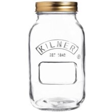 英国kilner密封罐食品级玻璃瓶子果酱瓶泡菜泡酒杂粮防潮罐子加厚