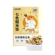 盖亚农场七色糙米免泡混合杂粮主食健身代餐五谷糙米饭大米伴侣 七色糙米 400g