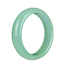 瓅星 天然冰糯种阳绿手镯 圈口内径54mm CX016