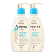 Aveeno艾惟诺/艾维诺婴儿洗发沐浴露二合一儿童宝宝春夏温和滋润