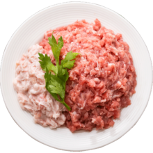 龙大肉食山东发货 黑猪肉馅4斤 约70%瘦肉馅 蓬莱生态黑猪肉馅料 源头直发